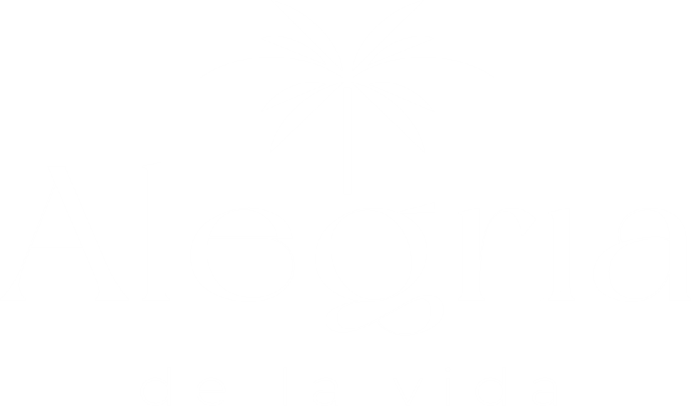 Alegria De La Vida logo white